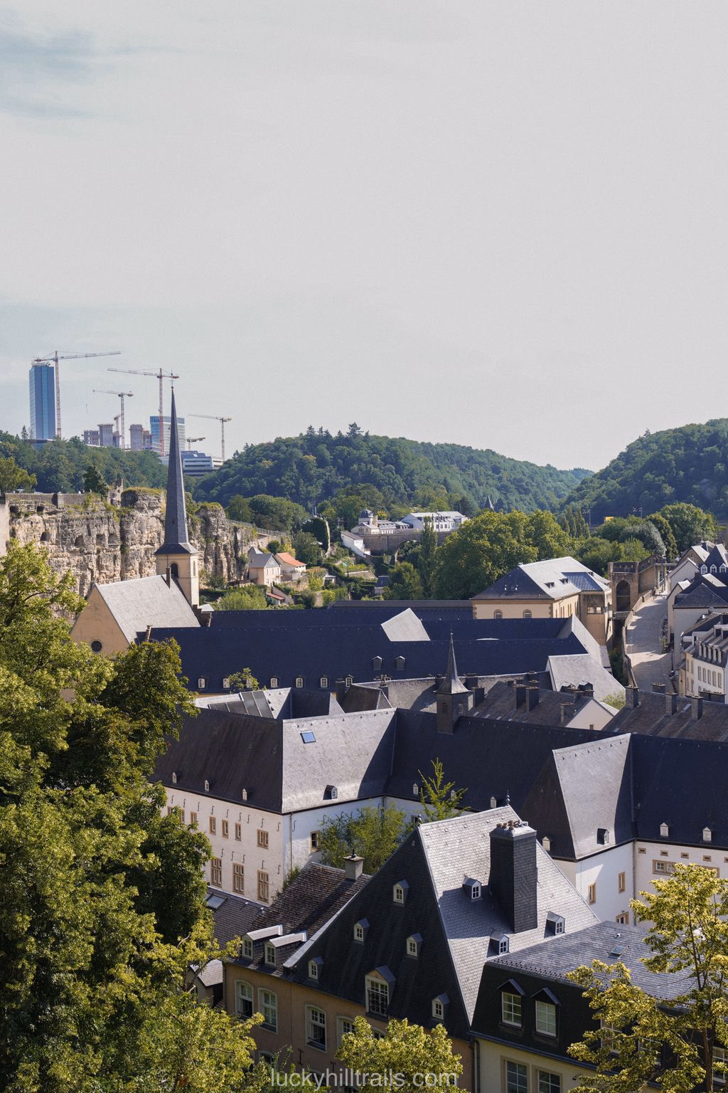 View of Grund from Scenic Corridor